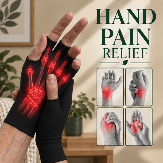 Natural Compression Therapy Gloves for Hand Pain
